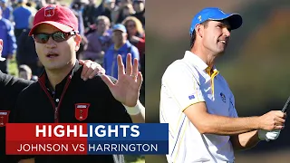 Zach Johnson vs Pádraig Harrington | Extended Highlights | 2010 Ryder Cup