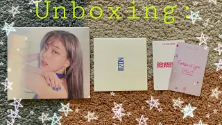 Jihyo (지효) 1st Mini Album Digipack Unboxing