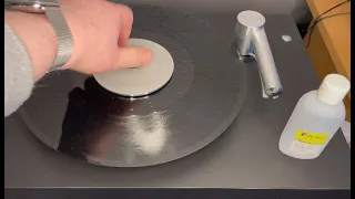 Kurz und knackig: Schallplatten waschen