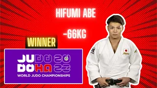 HIFUMI ABE -66kg World judo championships DOHA 2023