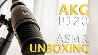 AKG P120 ASMR Unboxing and first Sound Test