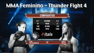 Thunder Fight 4 - Arielle Souza vs Aline Sattelmayer