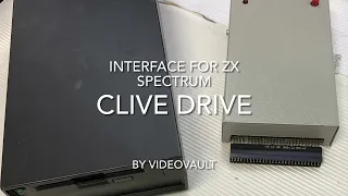 Clive Drive restoring and usage with ZX Spectrum