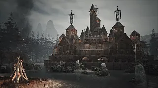 How To Build A Dark Fantasy Clan Castle [ timelapse ] - Conan Exiles Age Of Sorcery