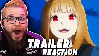 Spice and Wolf FAN REACTS to New Trailer!