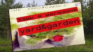 #Влог Хамы в магазине yard&garden  Моя клумба #Своимируками #ЕленаСитникова