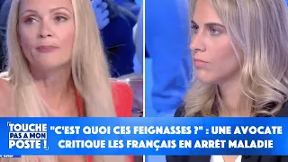 "C'est quoi ces feignasses ?" : l'avocate Sarah Saldmann critique les Français en arrêt maladie