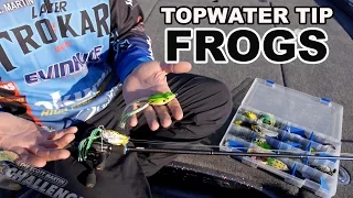 Exclusive Topwater Fishing Tip: How to Fish a Frog - What you need to know