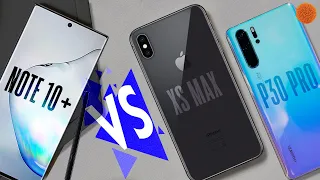 Полное сравнение Note 10 Plus, iPhone Xs Max и P30 Pro + РОЗЫГРЫШ Note 10