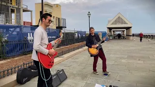 Easy - The Commodores (Busking Cover by Busk Till Dawn) | Charleston, SC