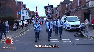 The Loyal East Belfast @ Ian Ogle Memorial 27/01/2024 (Full Parade)