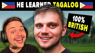 This BRITISH Man Learned FLUENT Tagalog!