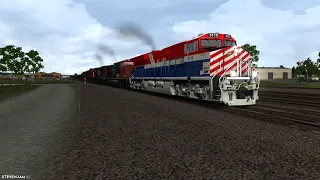 CN Heritage Units Around Chicago - Trackside In Train Sim