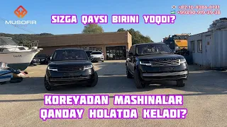 Koreyadan O'zbekistonga mashinalar qanday holatda keladi?