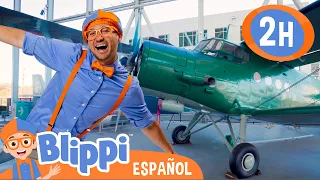 ¡Blippi aprende sobre aviones y vuela uno! | Blippi Español | Videos educativos para niños | Aprende