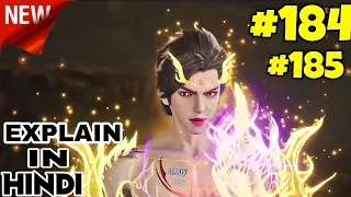 The First Immortal of the Seven Realms Part 184 And 185 Explain In Hindi | Qi Jie Diyi Xian Explain👍