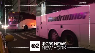 Bus company agrees to temporarily stop transporting migrants to NYC