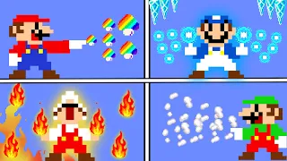 Mario Wonder But Every Seed Makes Mario Touches FIRE, ICED, RAINBOW Everything | 2TB STORY GAME