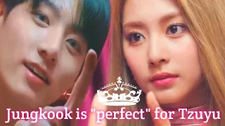 Jk is "Perfect" for Tzuyu