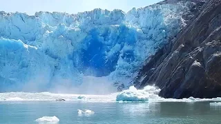 GLACIER CALVING VIDEOS PART 1 | NATURAL DISASTER ZONE | WORLD MOST EXTREME | 2017