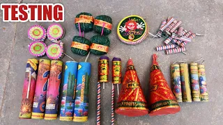 Testing crackers | Different types of crackers | Patakhe | Crackers | pataka | Diwali crackers