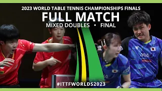 FULL MATCH | WANG / SUN vs HARIMOTO / HAYATA | XD F | #ITTFWorlds2023