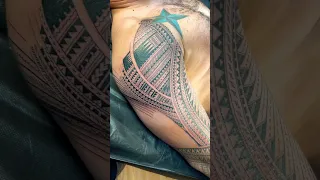 tatau | samoa | sleeve | polynesian | tattoo @samoanmiketatau