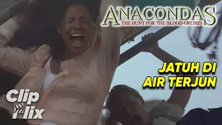 Anacondas: The Hunt for the Blood Orchid (2/7) | Jatuh Di Air Terjun| ClipFlix
