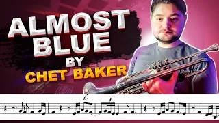 Almost Blue on Trumpet (trumpet sheet)