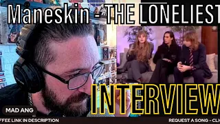 METALHEAD REACTS - Måneskin - THE LONELIEST INTERVIEW PART 1