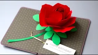 pop-up card__Red Rose