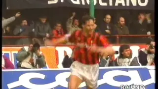 Serie A 1991/1992 | AC Milan vs Atalanta 3-1 | 1992.03.01