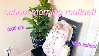 6am high school morning routine 2021!