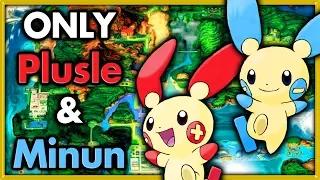 Can I Beat Pokemon Emerald with Only Plusle & Minun? 🔴 Pokemon Challenges ► NO ITEMS IN BATTLE