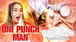 INSANITY ENSUES!!! One Punch Man ALL OVAs 1-6 REACTION