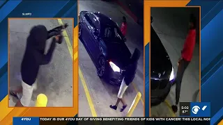 WANTED: Photos show suspects sought after shooting at Soulard gas station