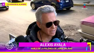Alexis Ayala reacciona a supuesta infidelidad de Jorge Salinas