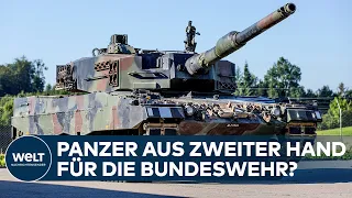 SECOND HAND? Deutschland will von Schweiz eingemottete Leopard-Panzer zurückkaufen