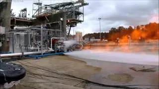 3-D Printed Rocket Engine Roars To Life