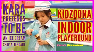 Indoor Playground for Kids | Pretend Play Ice Cream Parlor  | Kara's Dreamland