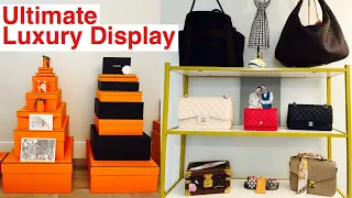 Perfect Luxury Bag Display + LV Hotstamping | Hacks, Tips & Tricks, Box Storage | luxuryinModeration