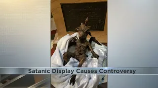 Satanic display at Illinois Capitol draws controversy