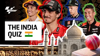 Testing the #MotoGP grid's knowledge of India ahead of the GP! 👀 | 2023 #IndianGP