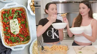 We tried making the "Tik Tok Pasta" and it was GOOD?