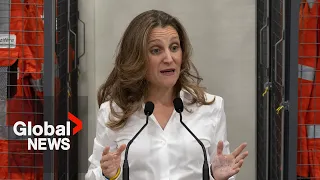Canada is in "final act of the COVID recession": Freeland