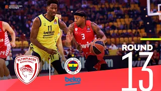 Dominant Olympiacos runs past Fenerbahce! | Round 13, Highlights | Turkish Airlines EuroLeague