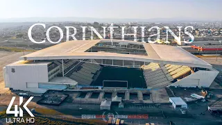 【4K】⚽🇧🇷 Arena Corinthians from Above 🔥 BRAZIL 2021 🔥 Neo Quimica Stadium Cinematic Wolf Drone™ Film