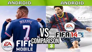 FIFA 22 Vs FIFA 14 Android