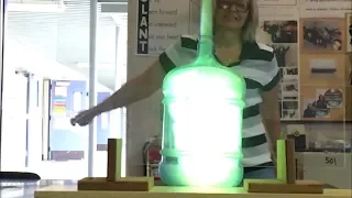 Crazy Science Teacher Explosion