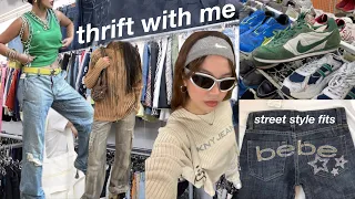 THRIFT WITH ME + HAUL ☆ (best ukay streetwear trip)